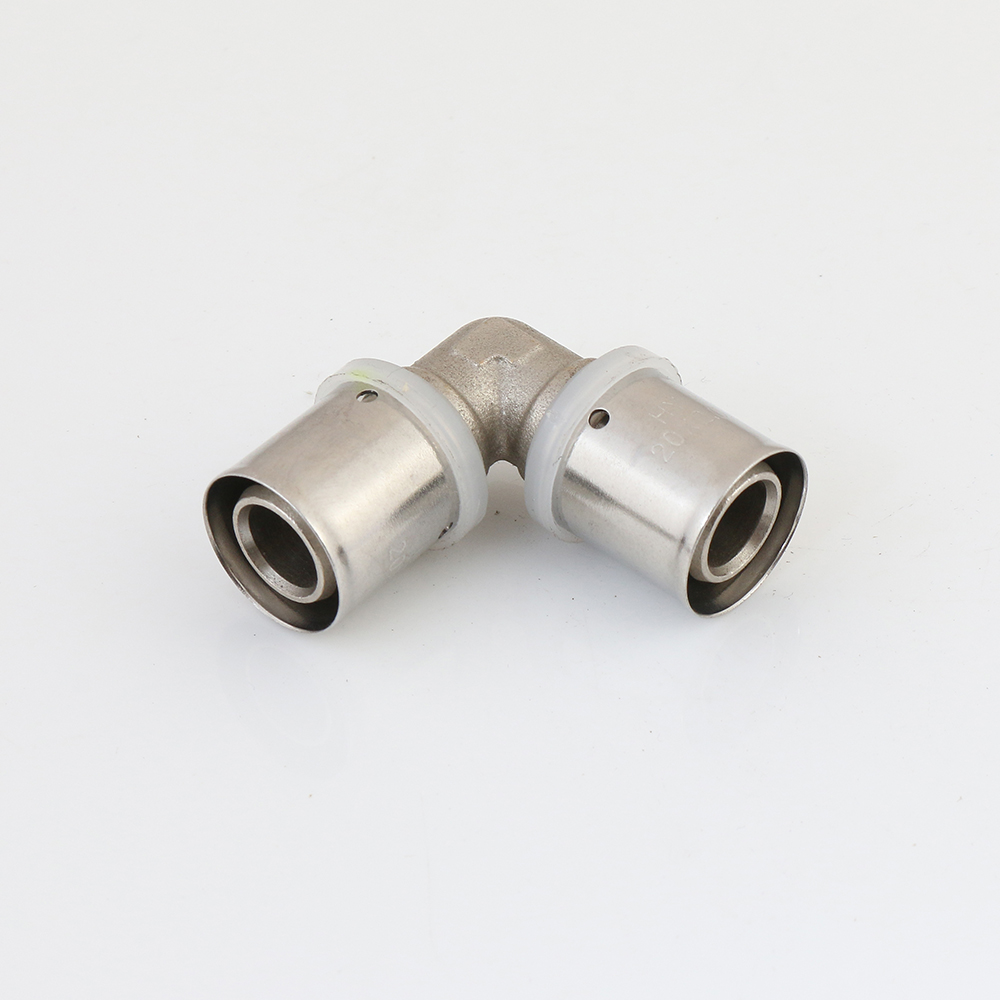 Brass press fittings for pex-al-pex pipe