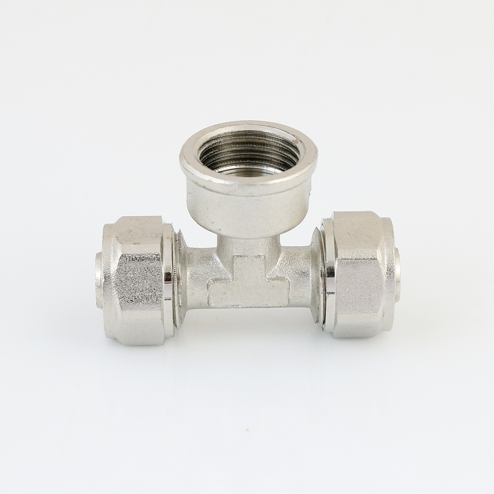 Brass compression fittings for pex-al-pex pipe