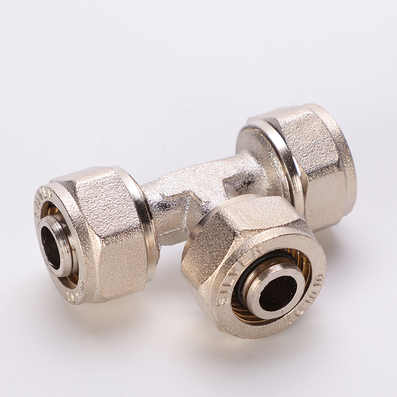 Brass compression fittings for pex-al-pex pipe