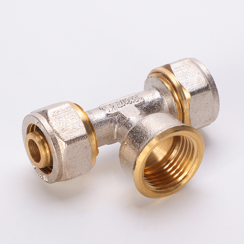 Brass compression fittings for pex-al-pex pipe