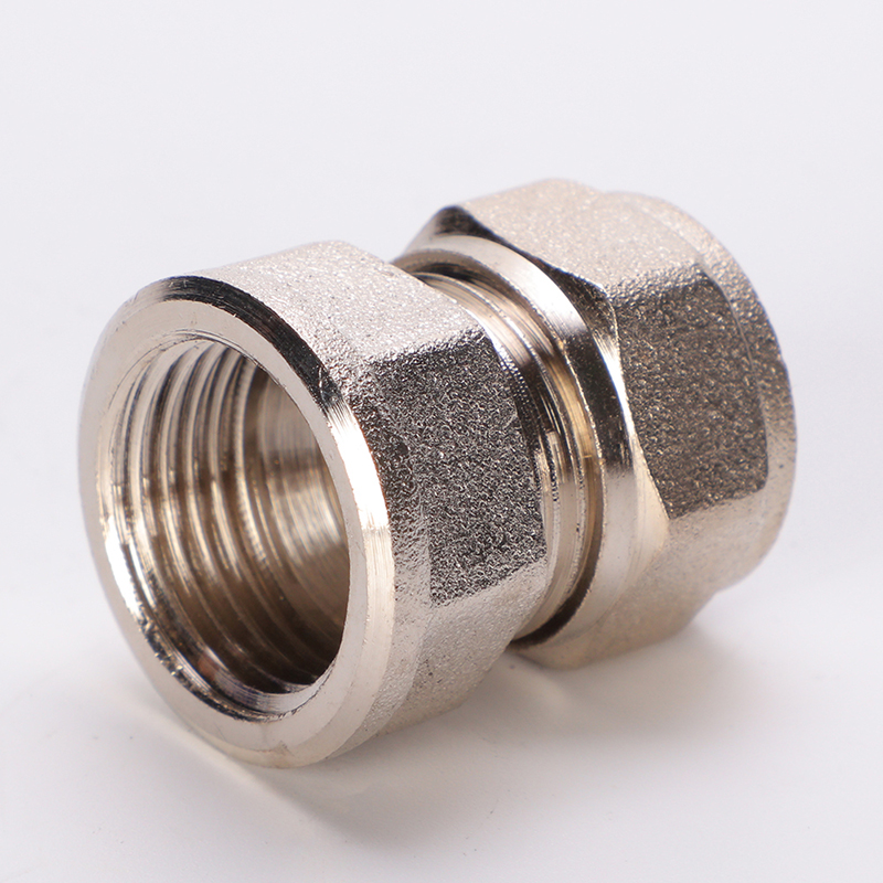 Brass compression fittings for pex-al-pex pipe