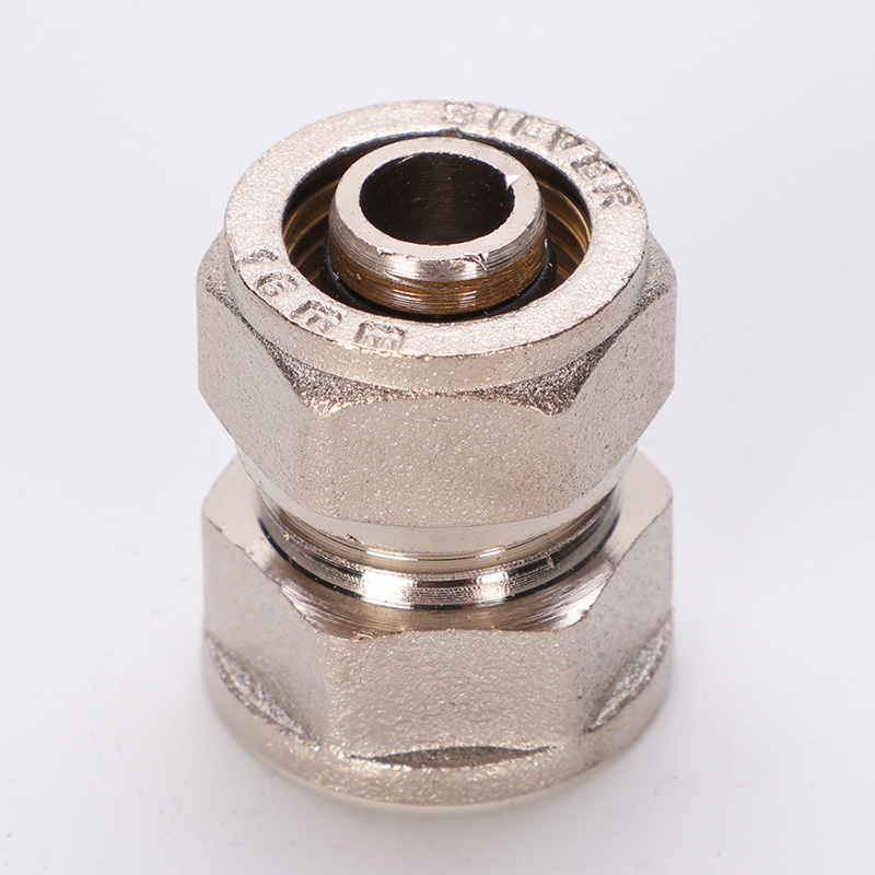 Brass compression fittings for pex-al-pex pipe