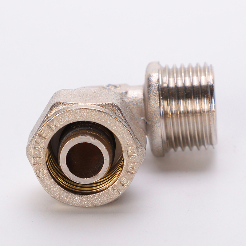 Brass compression fittings for pex-al-pex pipe