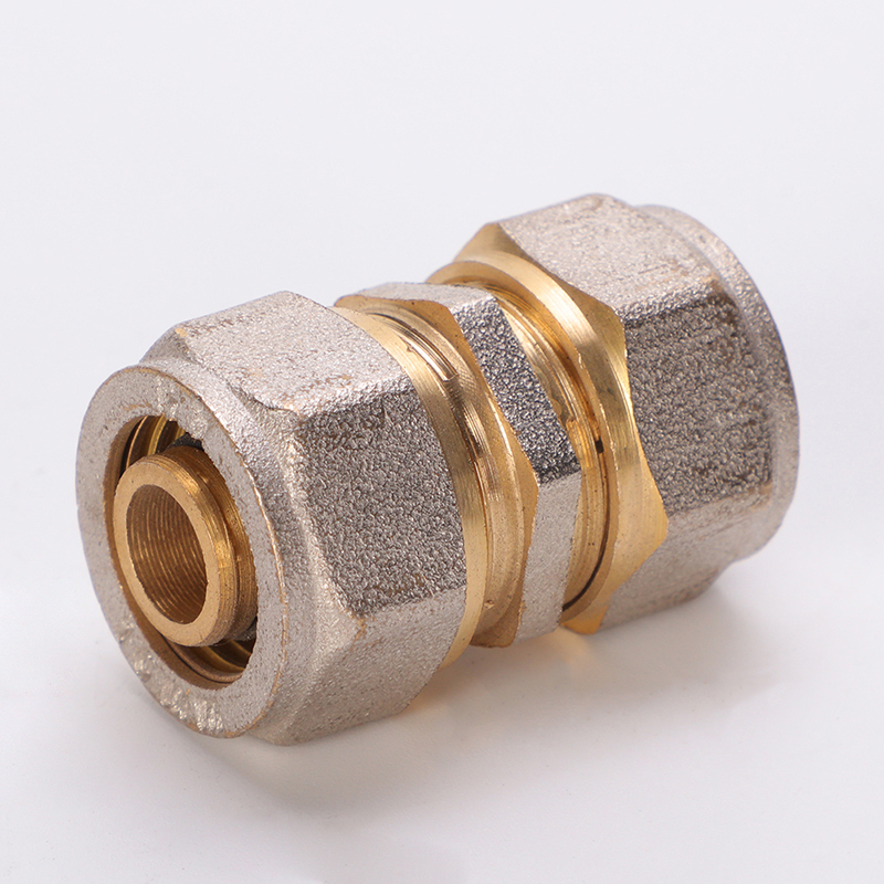 Brass compression fittings for pex-al-pex pipe