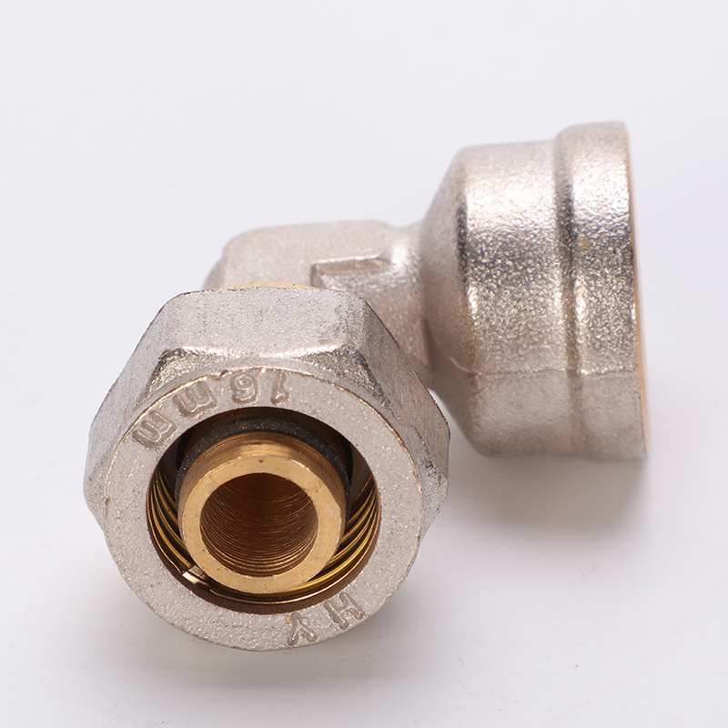 Brass compression fittings for pex-al-pex pipe