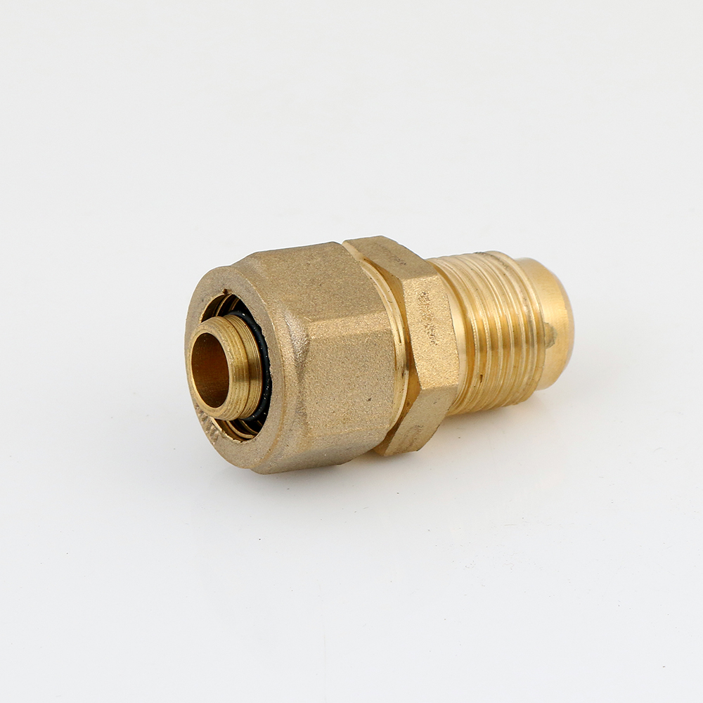 Brass gas fittings