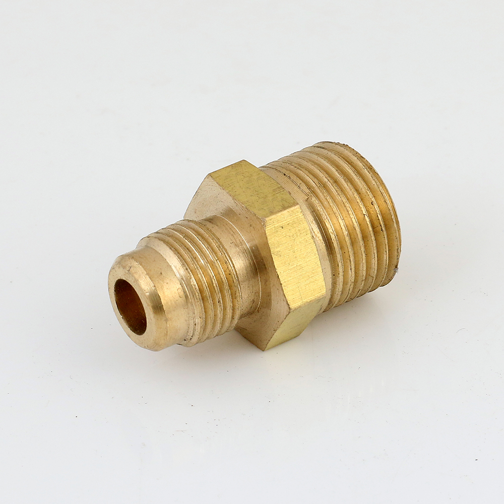 Brass gas fittings