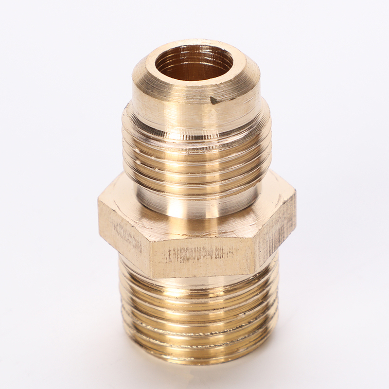 Brass gas fittings