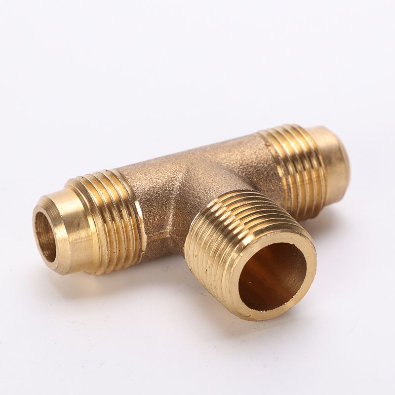 Brass gas fittings