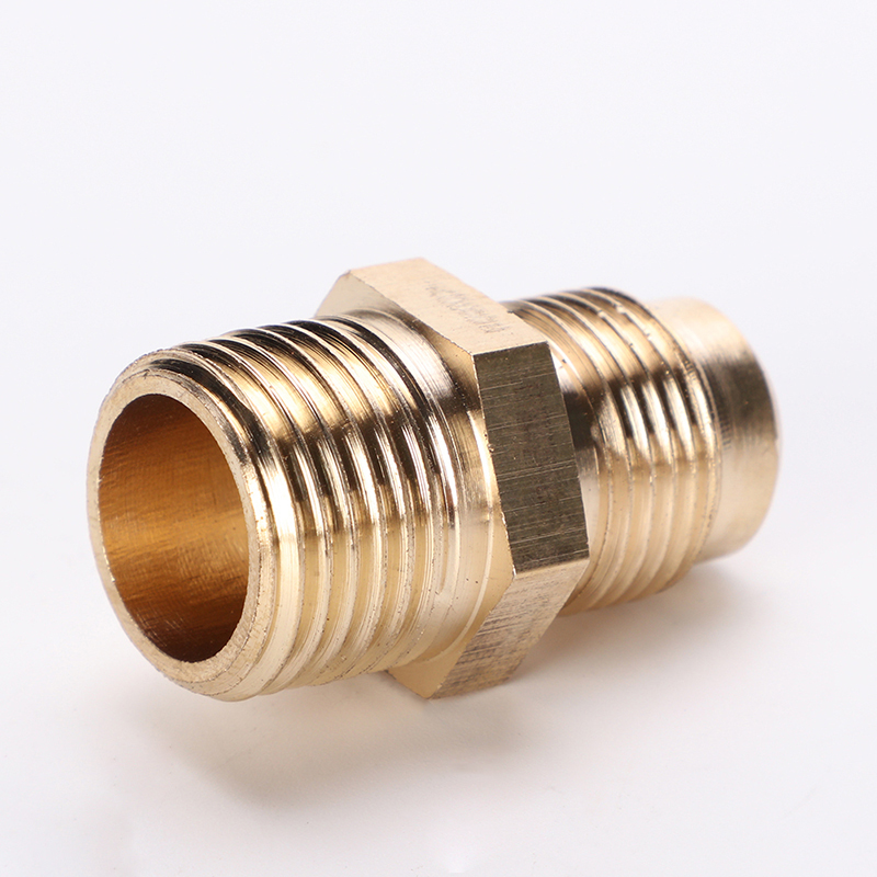 Brass gas fittings