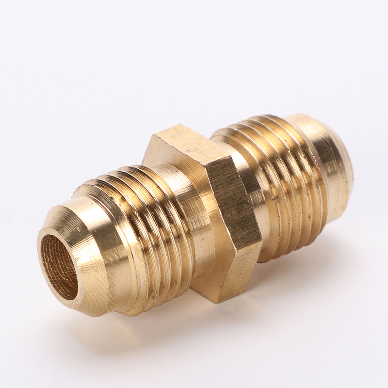 Brass gas fittings