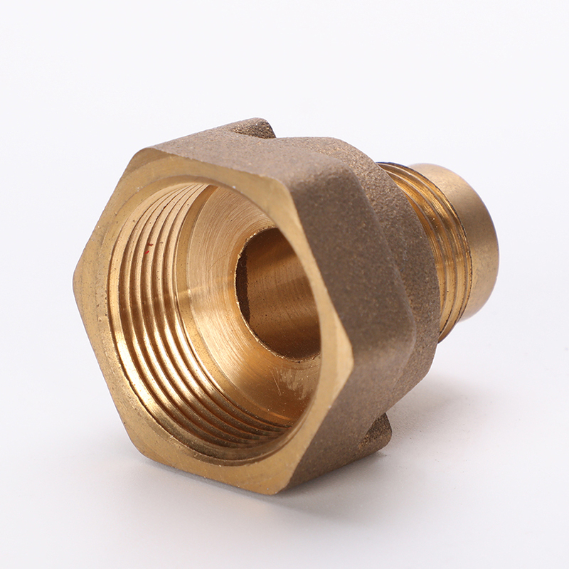 Brass gas fittings