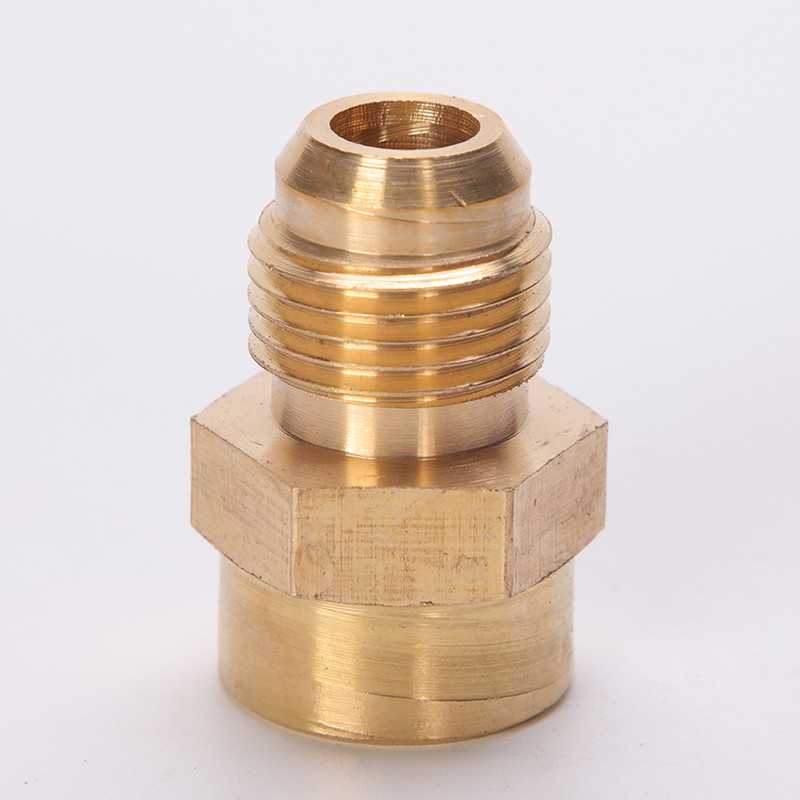 Brass gas fittings