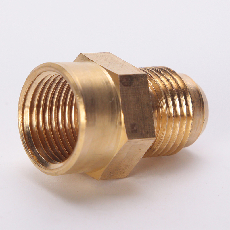 Brass gas fittings