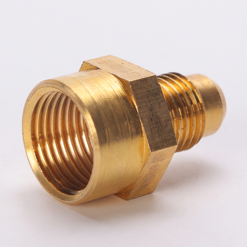 Brass gas fittings