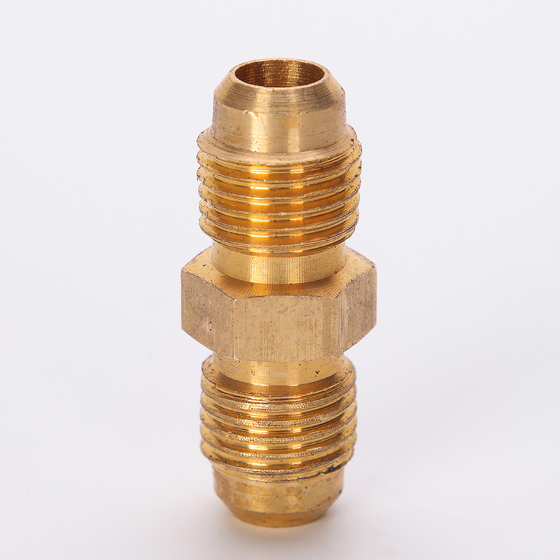 Brass gas fittings