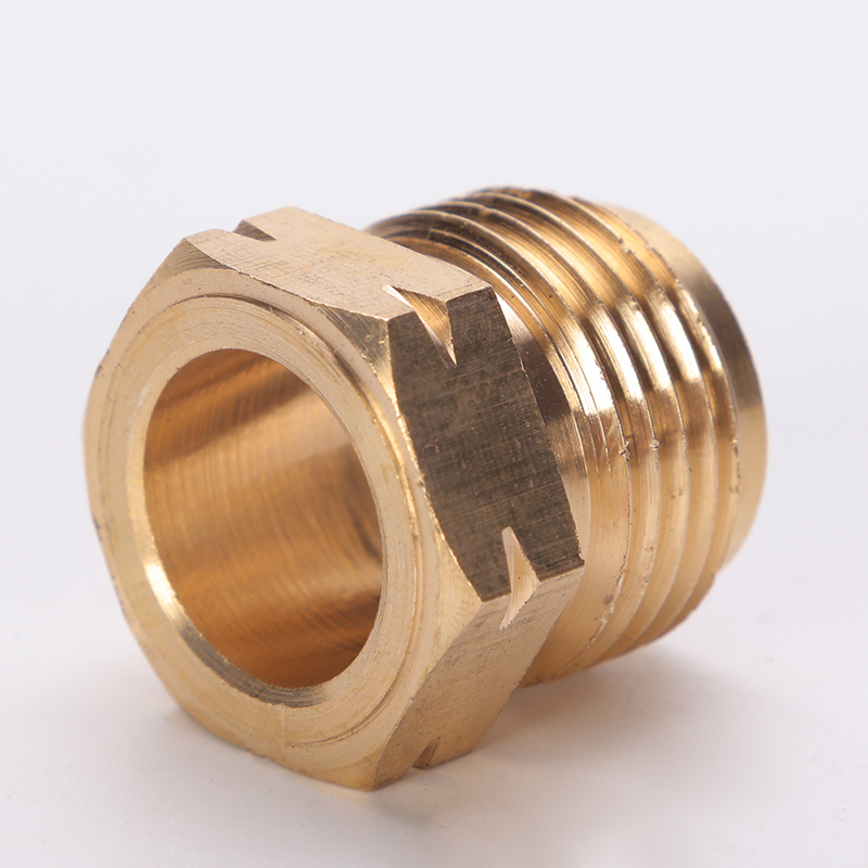 Brass gas fittings