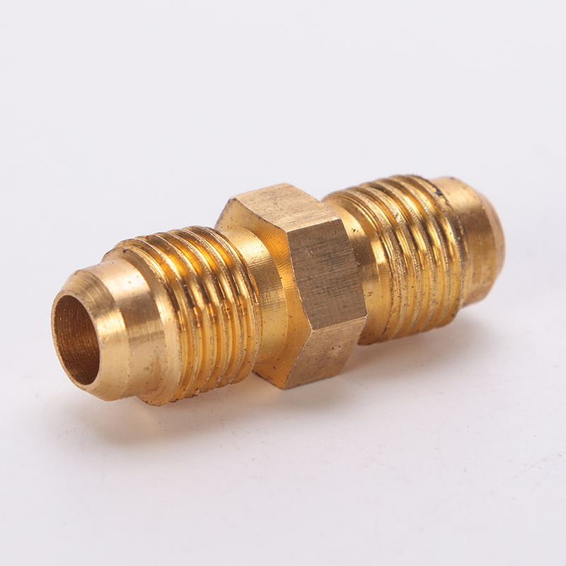 Brass gas fittings