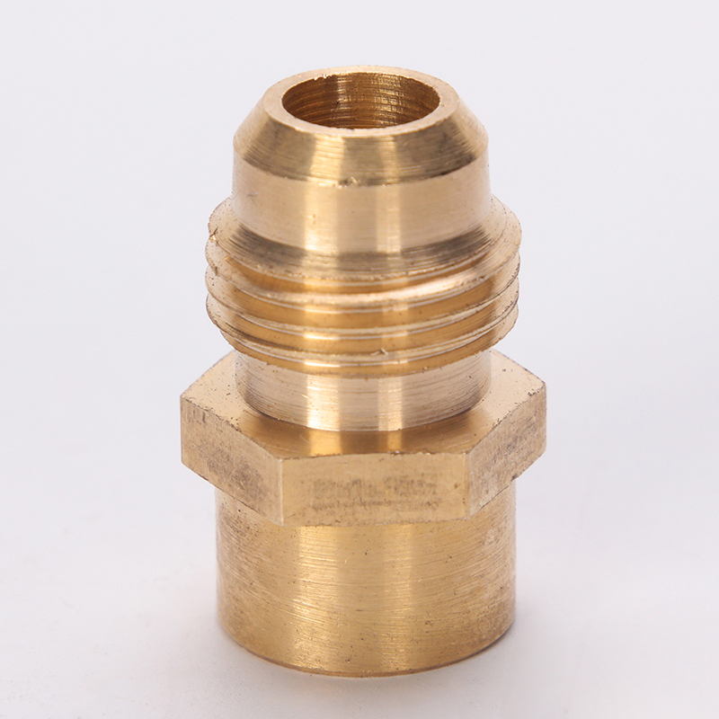 Brass gas fittings