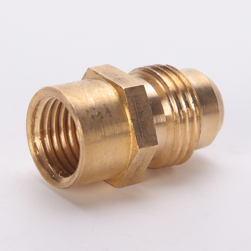 Brass gas fittings