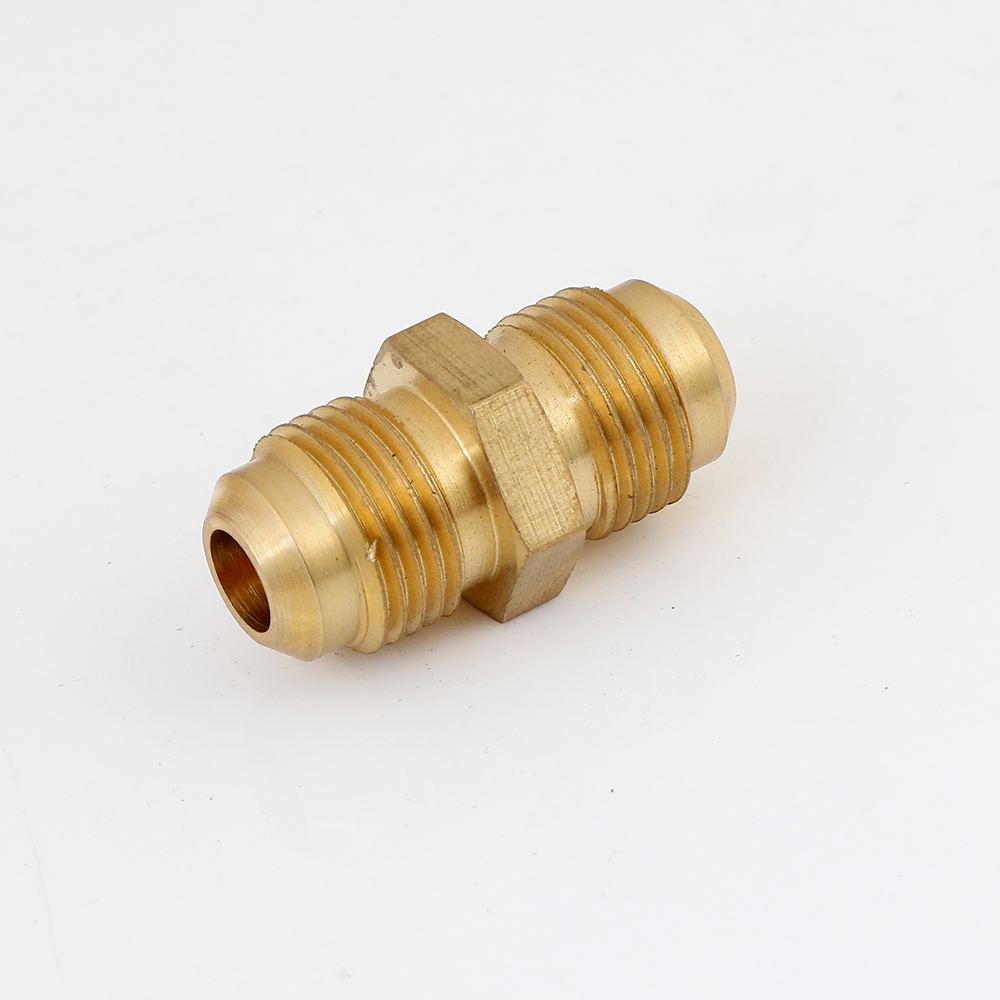 Brass gas fittings