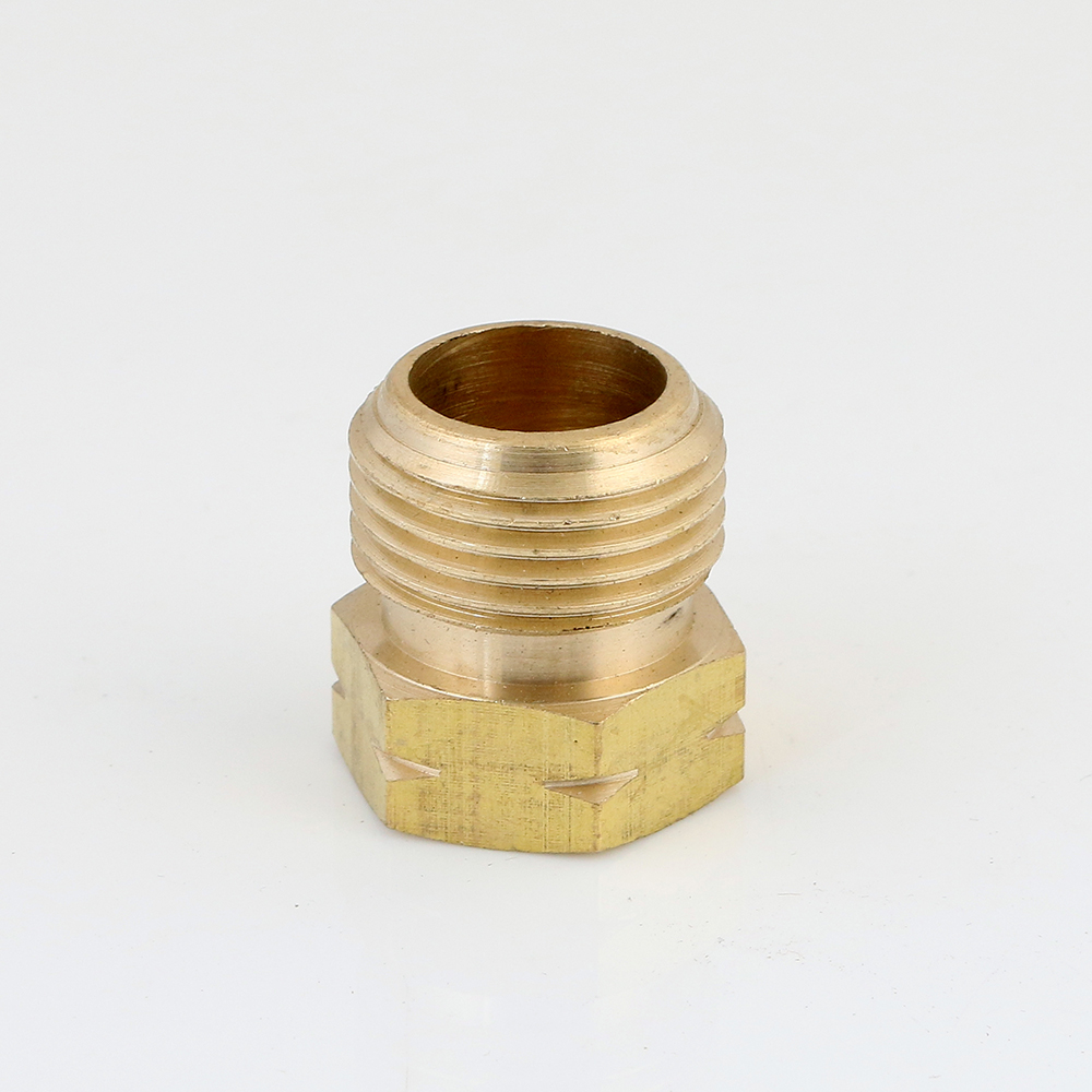 Brass gas fittings