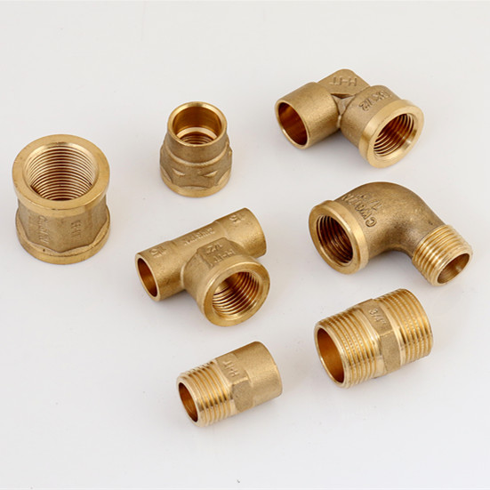 Brass screw thread fittings heavy type