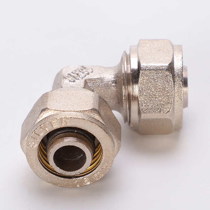 Brass Pex-Al-Pex Fittings-Elbow Double