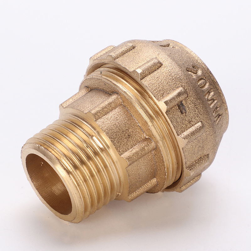 Brass PE Fitting-Male Coupling