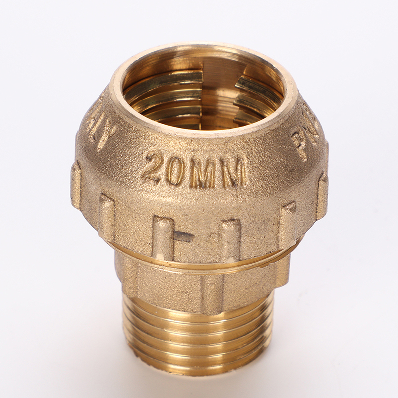 Brass PE Fitting-Male Coupling