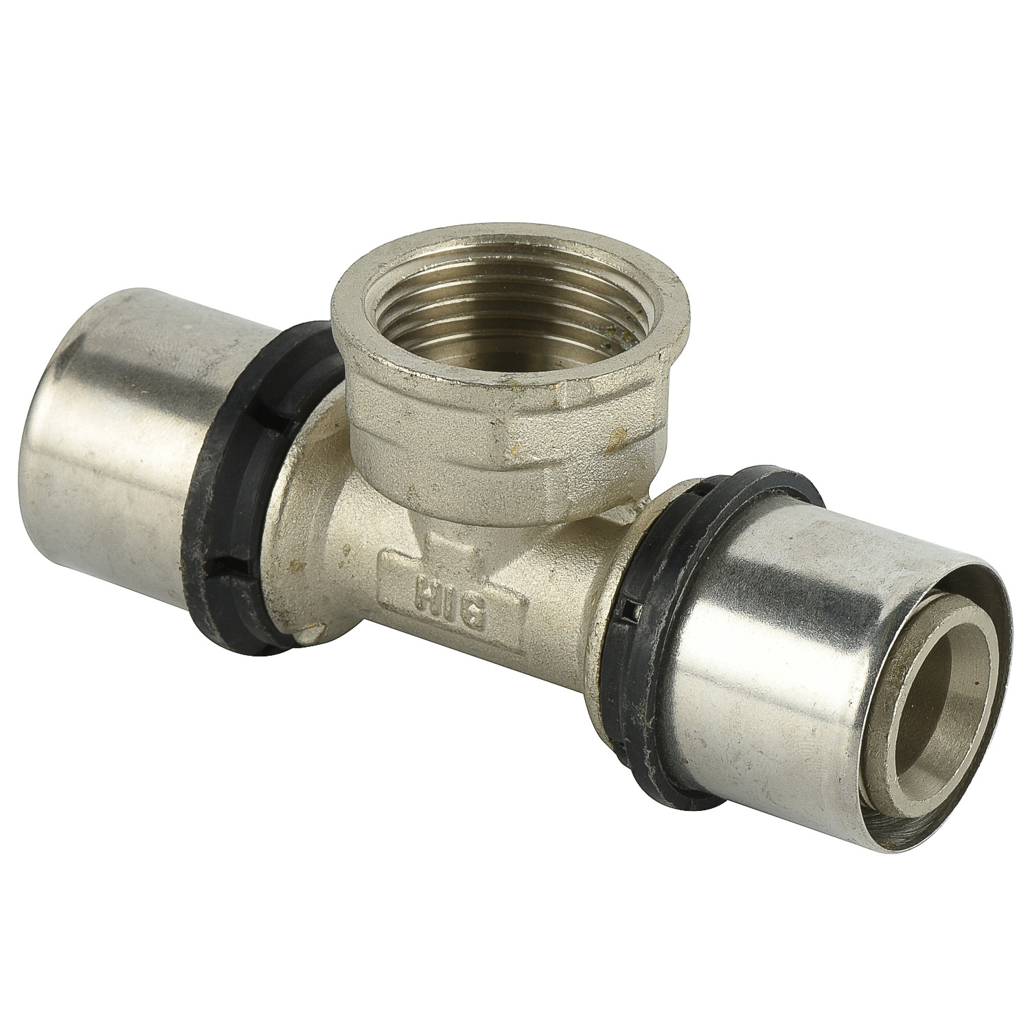 Brass TH Type Press Fittings-Tee Female