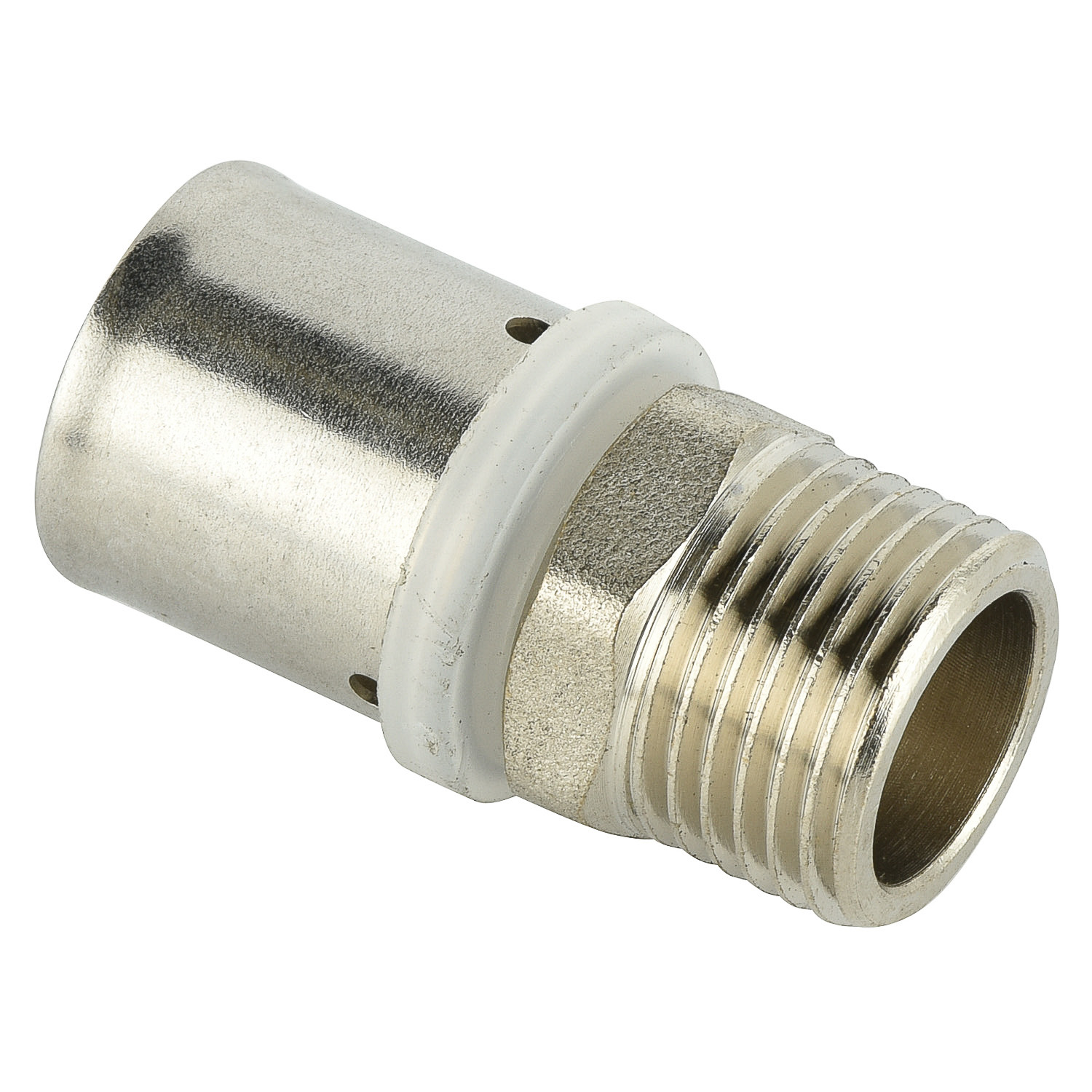 Brass U Type Press Fittings-Striaight male connector